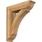 Ekena Millwork Thorton Traditional Rough Sawn Bracket w/ Offset Brace, Western Red Cedar, 8"W x 30"D x 34"H BKT0806X30X34THR01RWR - alternate 1